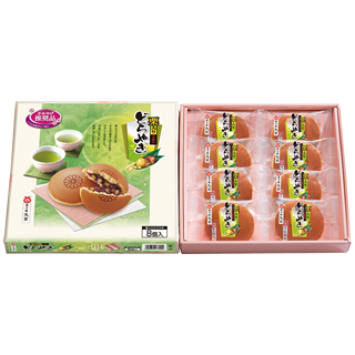 菓子庵 丸京 進物8個栗入りどらやき