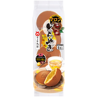 菓子庵 丸京 4個マロンどらやき