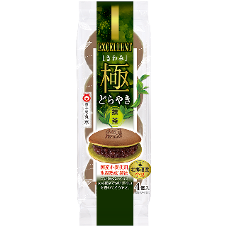 菓子庵 丸京 4個極どらやき(抹茶)