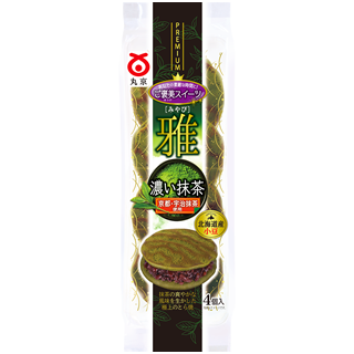 菓子庵 丸京 4個雅(みやび)濃い抹茶