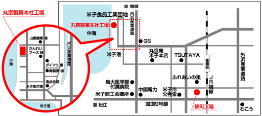 採用情報 - 工場の地図