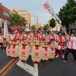 丸京どらドラ万灯隊が米子がいな祭に出陣！