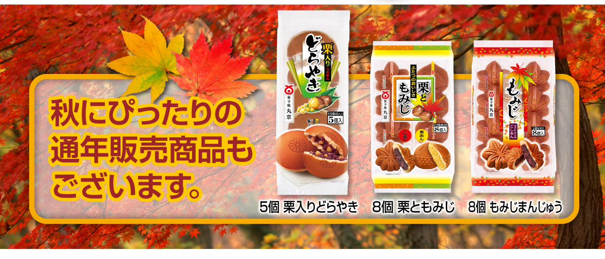 秋の和菓子