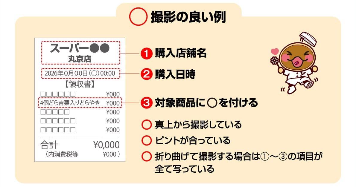 撮影の良い例